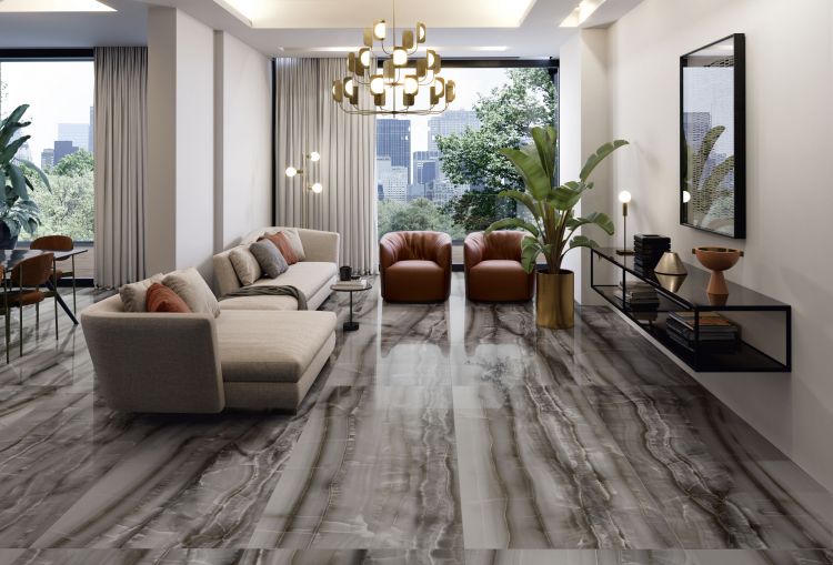 Akoya Ocean Matte 12 x 24